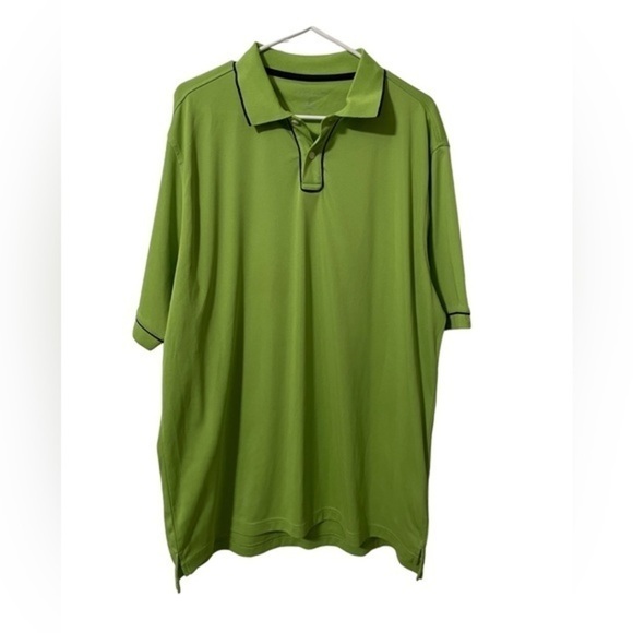 Nicklaus Golf Mens‎ Lime Green Golf Polo Shirt size Large - Picture 1 of 7